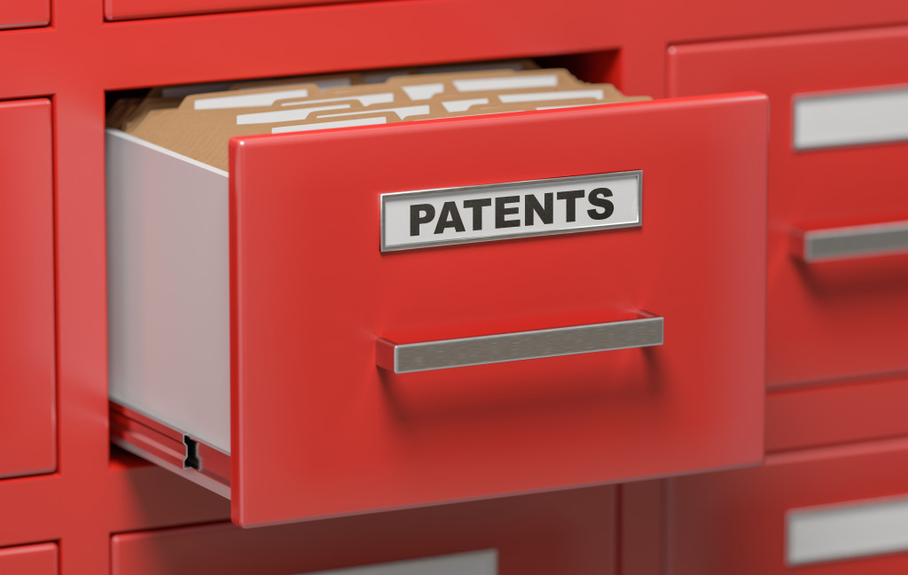 Patents created by a pharmaceutical company